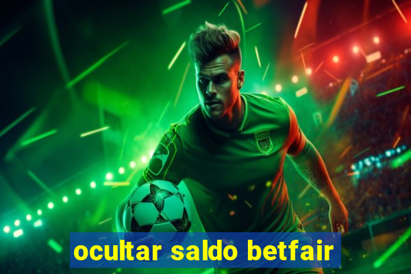 ocultar saldo betfair